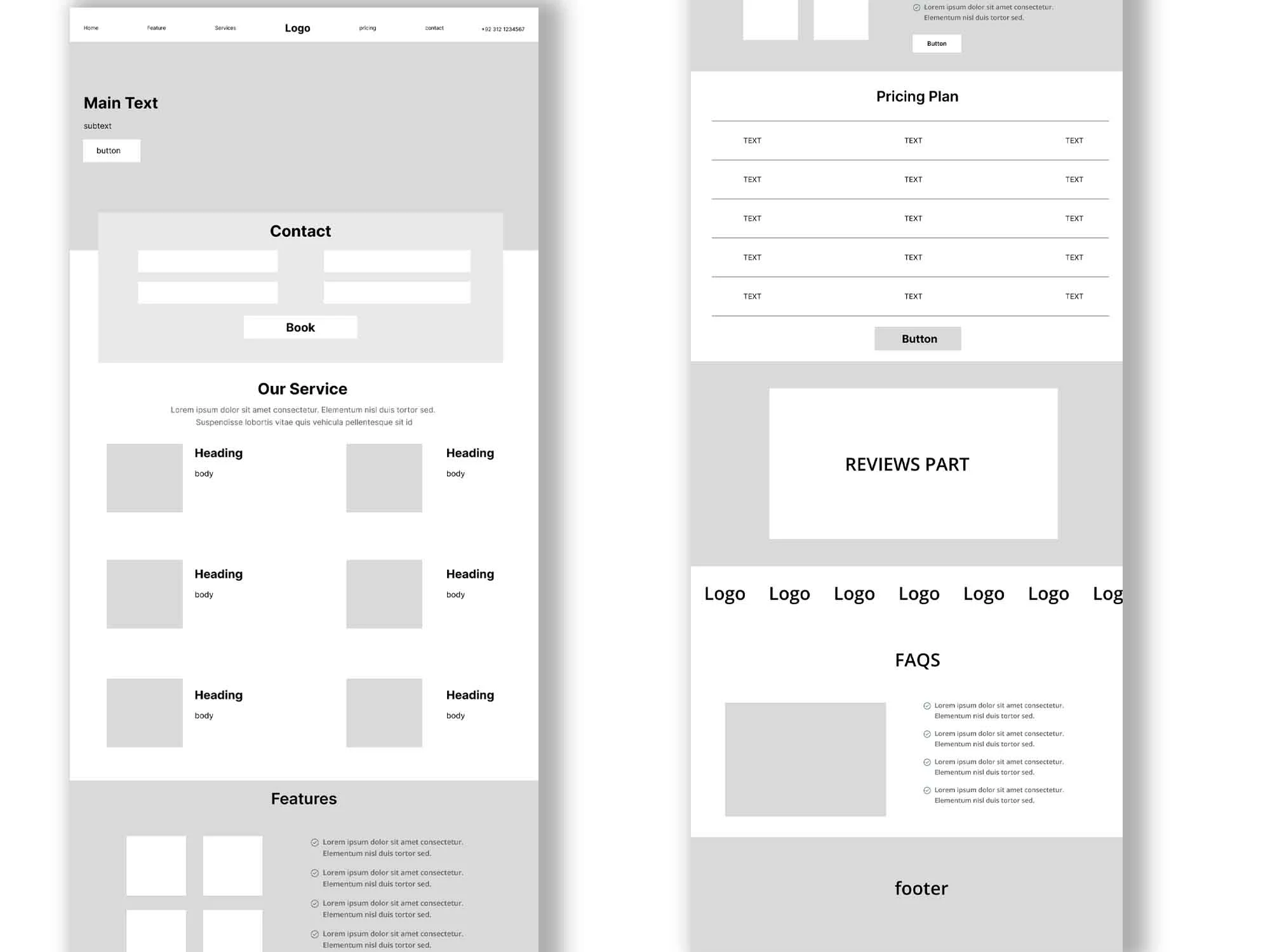 wireframe design